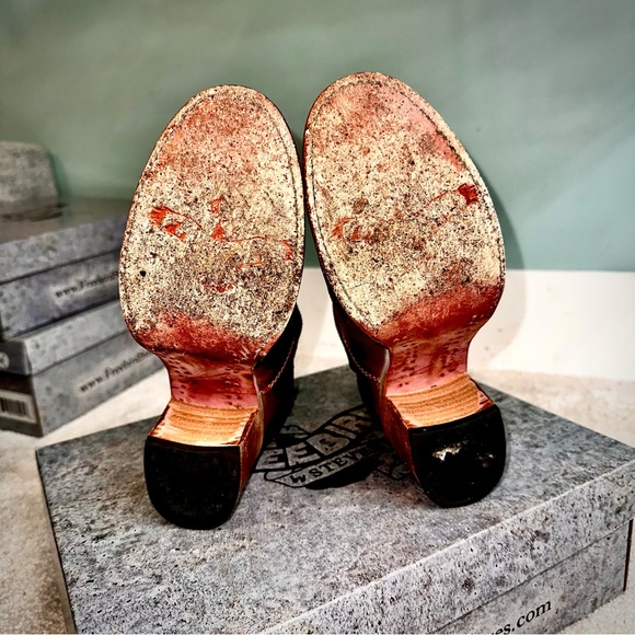 Freebird By Steven “Randi” Women's Leather Heeled Mary Jane in Dusty Rose Size 7 - Picture 8 of 9